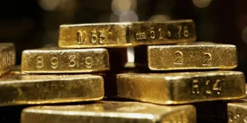 قیمت طلای جهانی در اوج چهار هفته گذشته